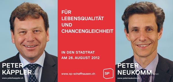 Peter Käppler und Peter Neukomm