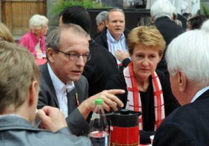 Bundesrätin Simonetta Sommaruga in Scchaffhausen