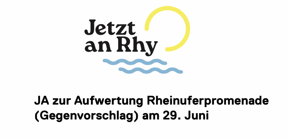 JA zur Aufwertung Rheinufer (Gegenvorschlag)